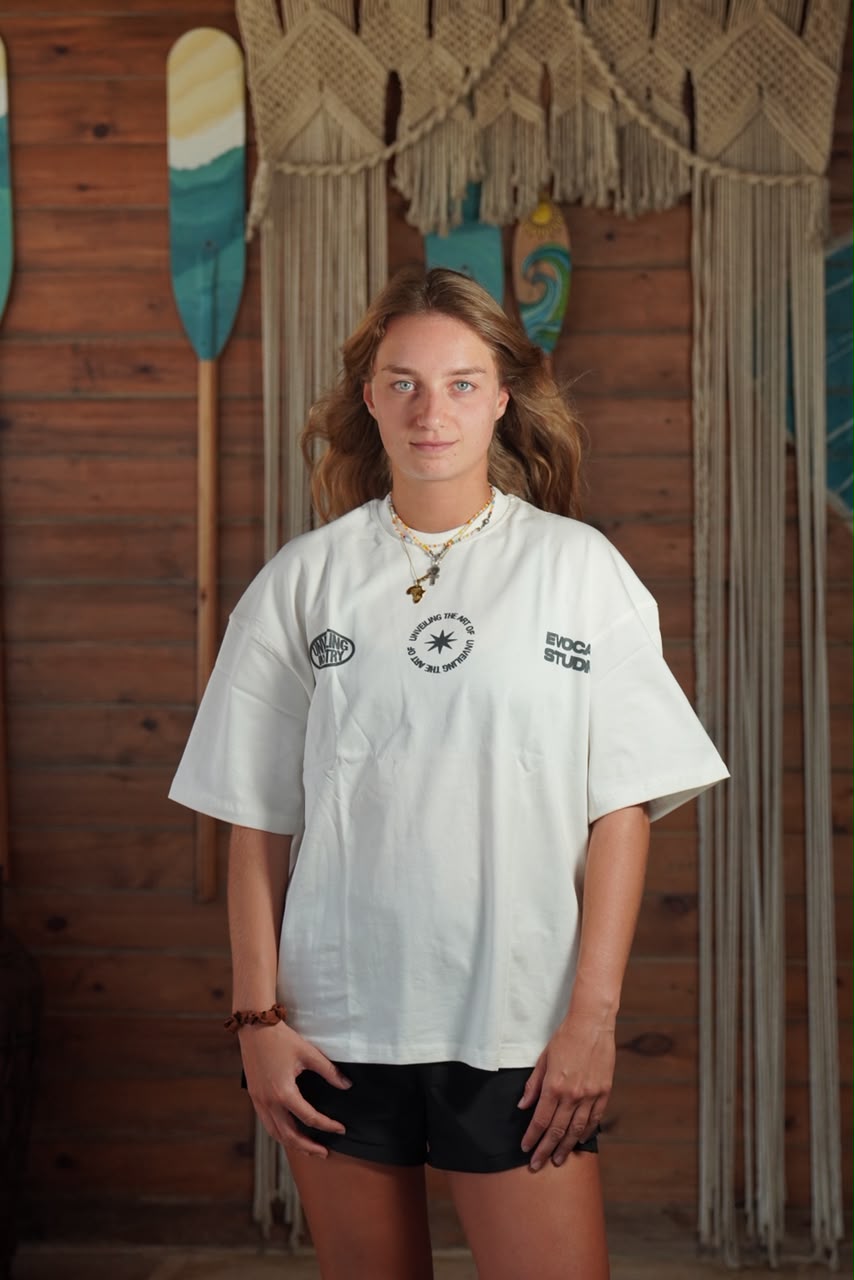 EVOCA White Mono Tee